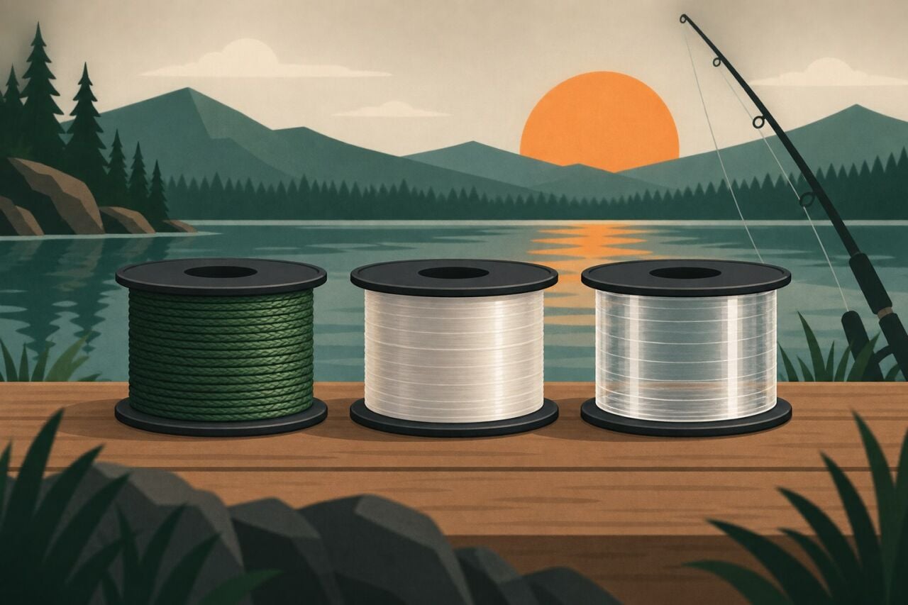 Örgü, Monofilament ve Fluorocarbon Misina Farkları