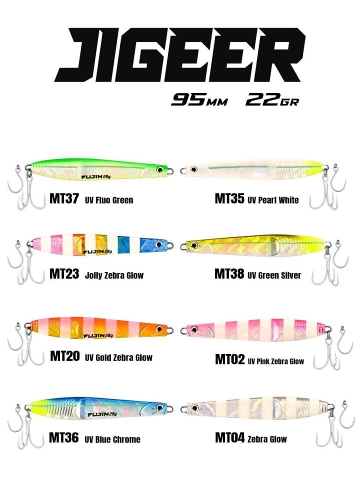 Fujin Jigeer 22gr 95mm Kaşık Yem