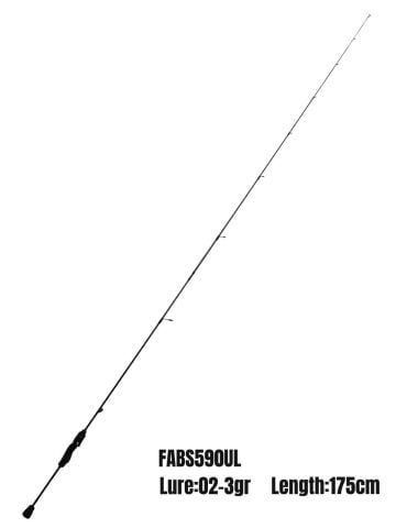 Fujin Ajime Black Swan 175cm 02-3gr Aji LRF Kamışı