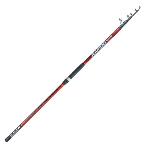 Bauer Rapido 390 Cm 100-200 Gr Teleskopik Surf Olta Kamışı
