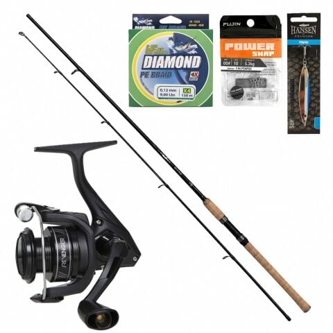 Okuma Revenger RV-4000A Daiko 270 Cm 15-40 Gr Spin Olta Takımı Seti