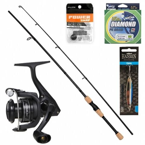 Okuma Revenger RV-C2000A Raicho 210 Cm 10-40 Gr Spin Olta Takımı Seti