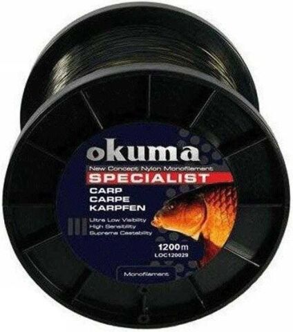 Okuma Carp 1200 mt 7.73 kg 0,34 mm Camou Sazan Misinası