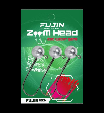 Fujin Zoom Head 2/0 Jighead