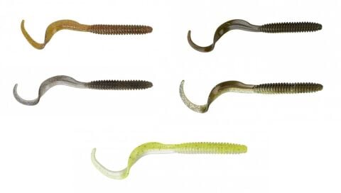 Savage gear LB Rib Worm 90 mm 10 Adet Sahte Balık