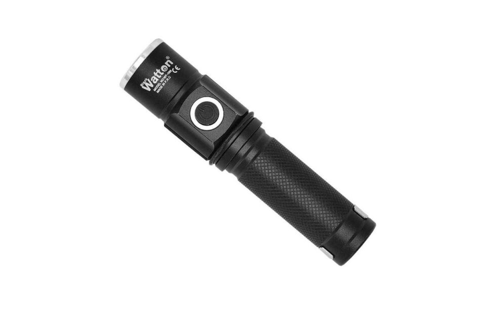 Black Watton WT-089 Yüksek Güçlü El Feneri Şarj Edilebilir