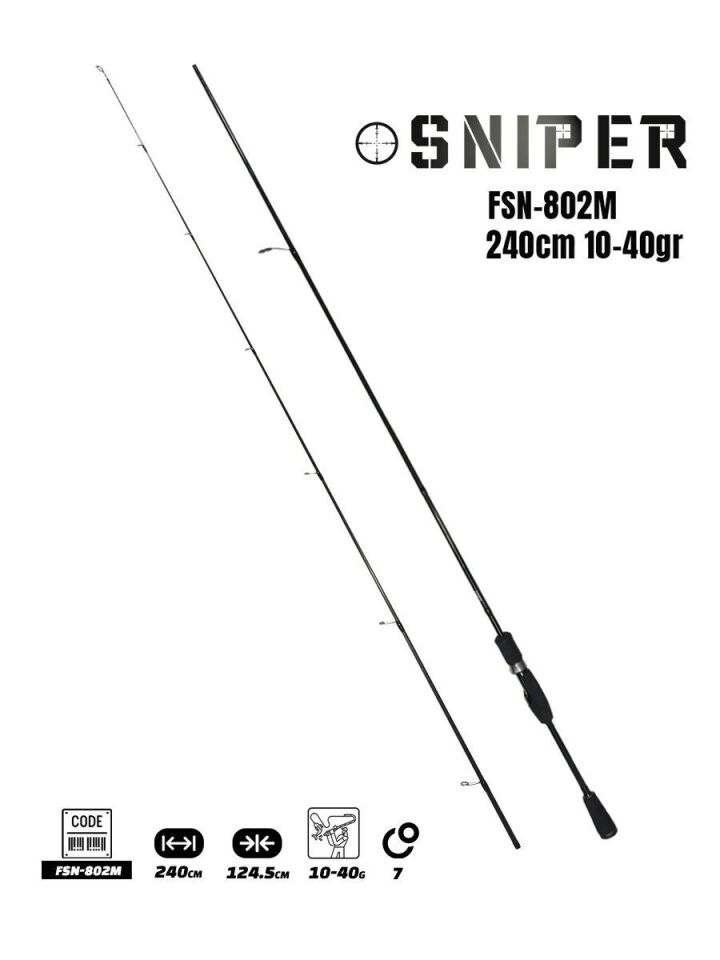 Fujin Sniper 240cm 10-40gr Spin Olta Kamışı