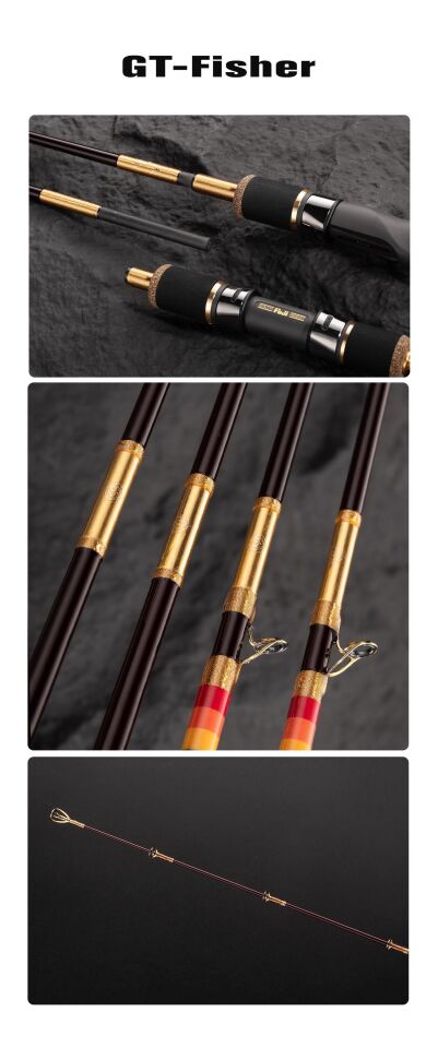 Ecooda GT-Fisher Rainbow 2 183cm 200-400gr Slow Jigging Kamışı
