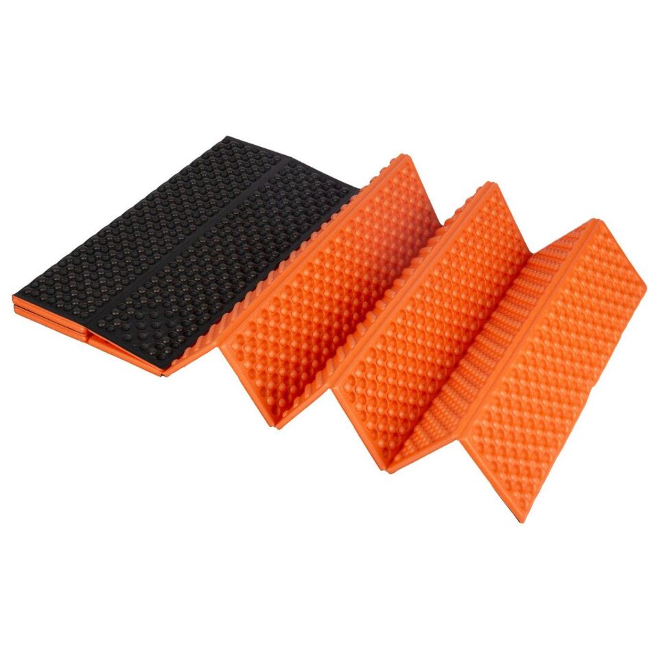 Evolite UltraLight Comfort Katlanır Mat - Siyah/Turuncu