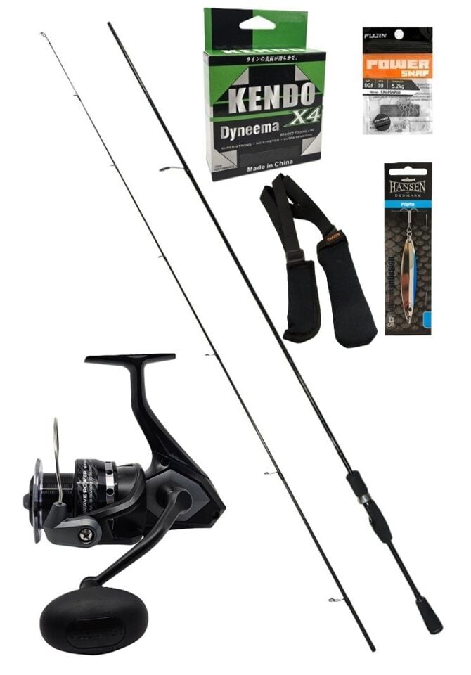 Okuma Wave Power 4000 Fujin Sniper 270Cm 10-40 Gr Spin Olta Takımı Seti