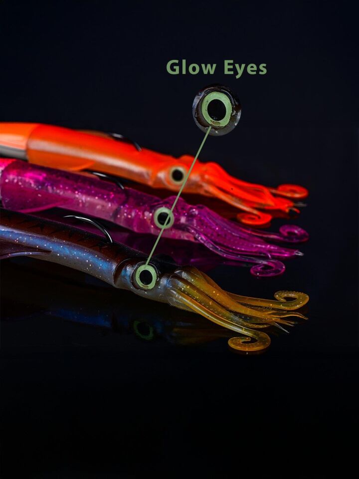 Fujin Calamax EVO 190gr Combo Squid Silikon Yem