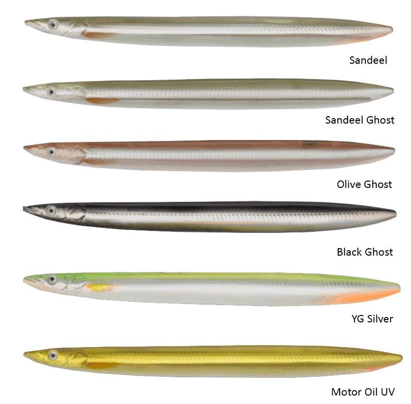 Savage gear B-SG Line Thru Sandeel 125mm 19g Sahte Balık