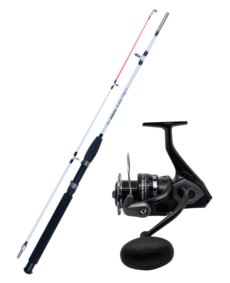 Okuma Wave Power WP-6000A1 White Power 120 Cm 100-250Gr Tekne Olta Takımı
