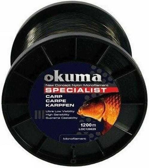 Okuma Carp 1200 mt 7.73 kg 0,34 mm Camou Sazan Misinası