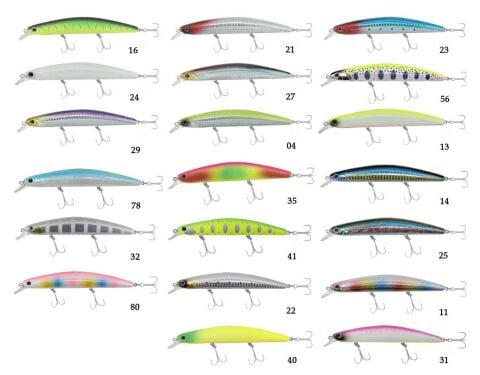 Kendo Seabass Minnow 12.5cm 21g Floating Sahte Balık