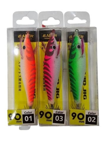 Bauer Squid Jig 90 mm Maket Kalamar