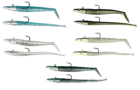 Savage gear Sandeel And Slug 10 cm 10 gr 4+2 Adet
