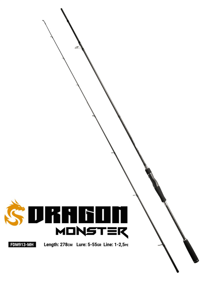 Fujin Dragon 278 Cm 5-55 Gr Crow 4000 Olta Takımı Seti