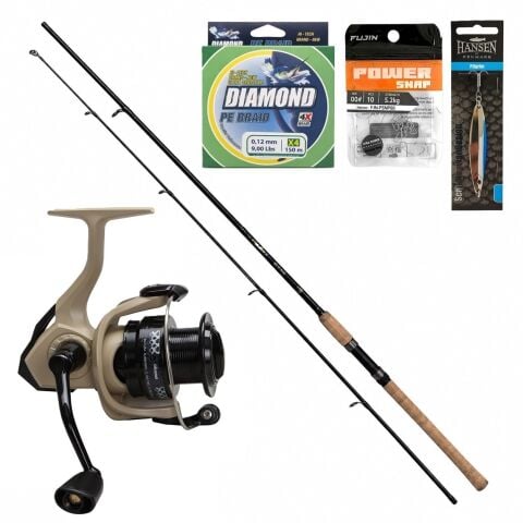 Okuma Outrax 3000SGA Daiko 240Cm 15-40Gr Spin Olta Takımı Seti