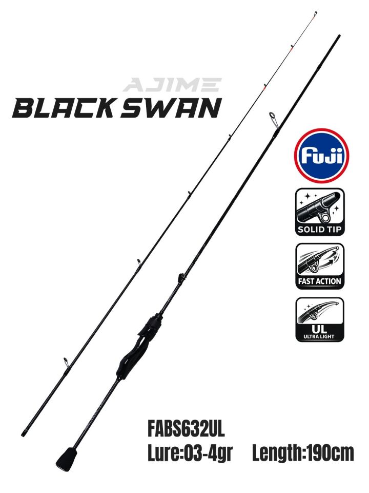 Fujin Theone 2000m Black Swan 190cm 03-4 Gr Aji Lrf Olta Seti
