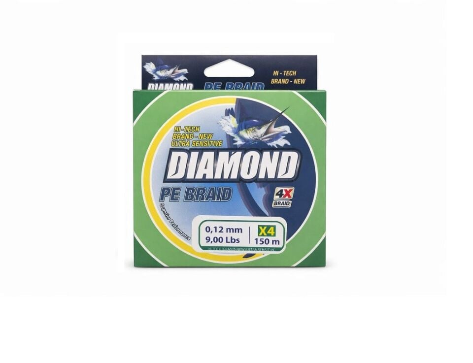 Bauer Diamond 4X Pe Braid 150 mt İp Misina