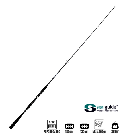 Fujin SeaForce Deep S 180cm Max 400gr Tekne Kamış