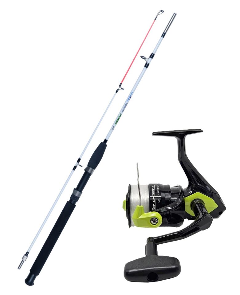 Okuma Fin Chaser-60 White Power 120 Cm 100-250Gr Tekne Olta Takımı