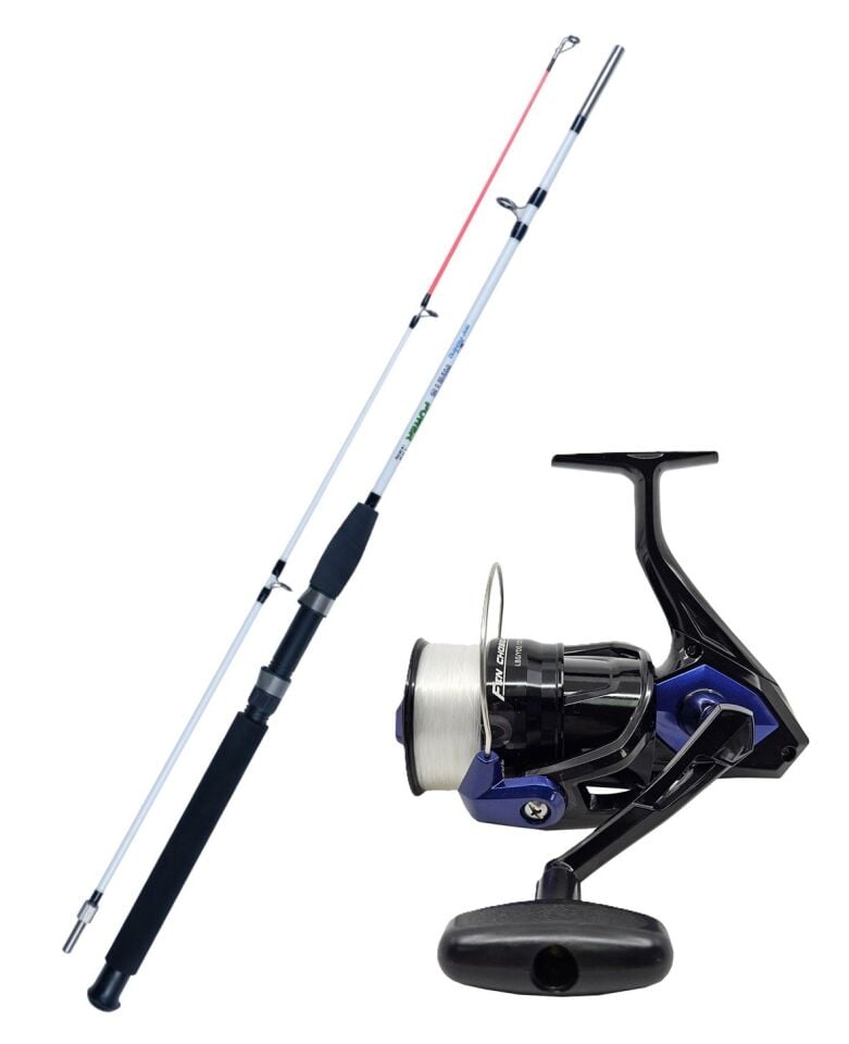 Okuma Fin Chaser-60 White Power 150 Cm 100-250Gr Tekne Olta Takımı
