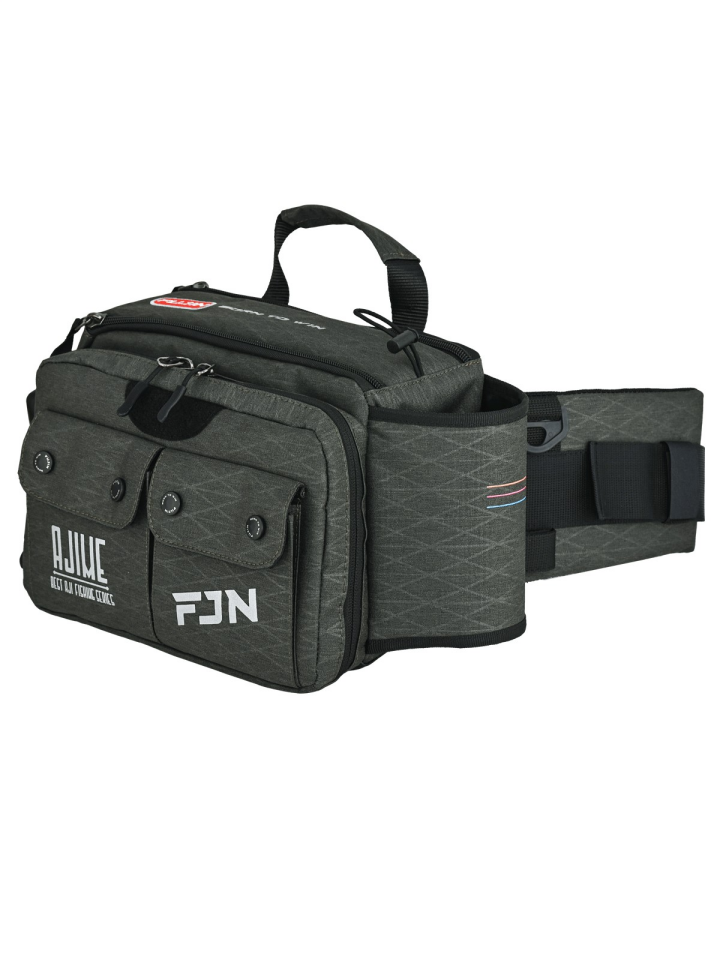 Fujin Ajime Bel Çantası Khaki - Balıkçı Çantası