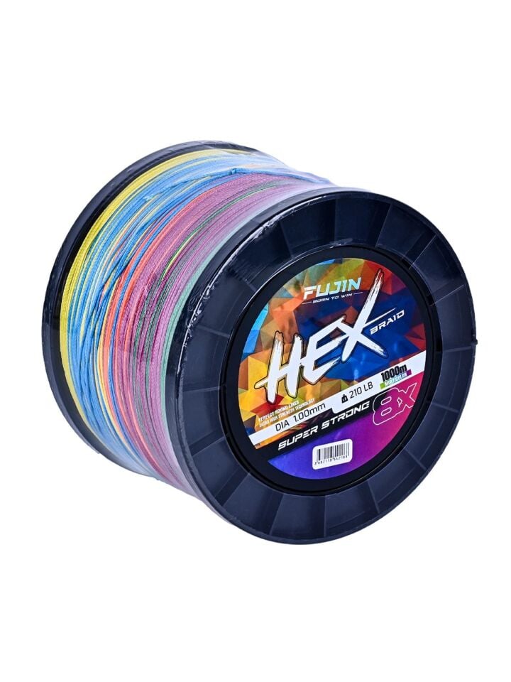 Fujin Hex 8X 1000Mt Multicolor Pe Line