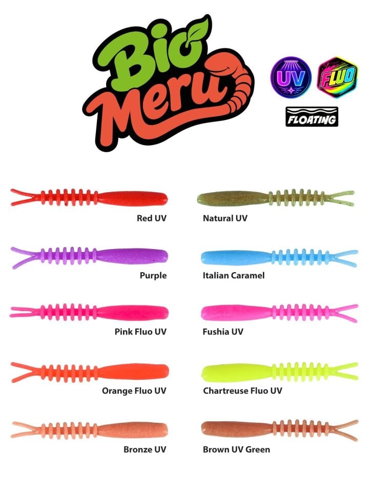 Fujin Bio Meru 4.2cm Floating Sıvılı Kokulu LRF Silikonu