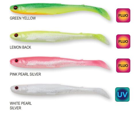 Savage Gear Slender Scoop Shad 15 cm 17 gr Dark Water Mix