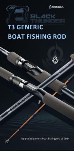 Ecooda Black Thunder 3 210cm 20-80g Boat-Tekne Kamışı