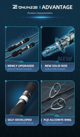 Ecooda Online E III 191cm 100-300g Slow Jigging Kamışı