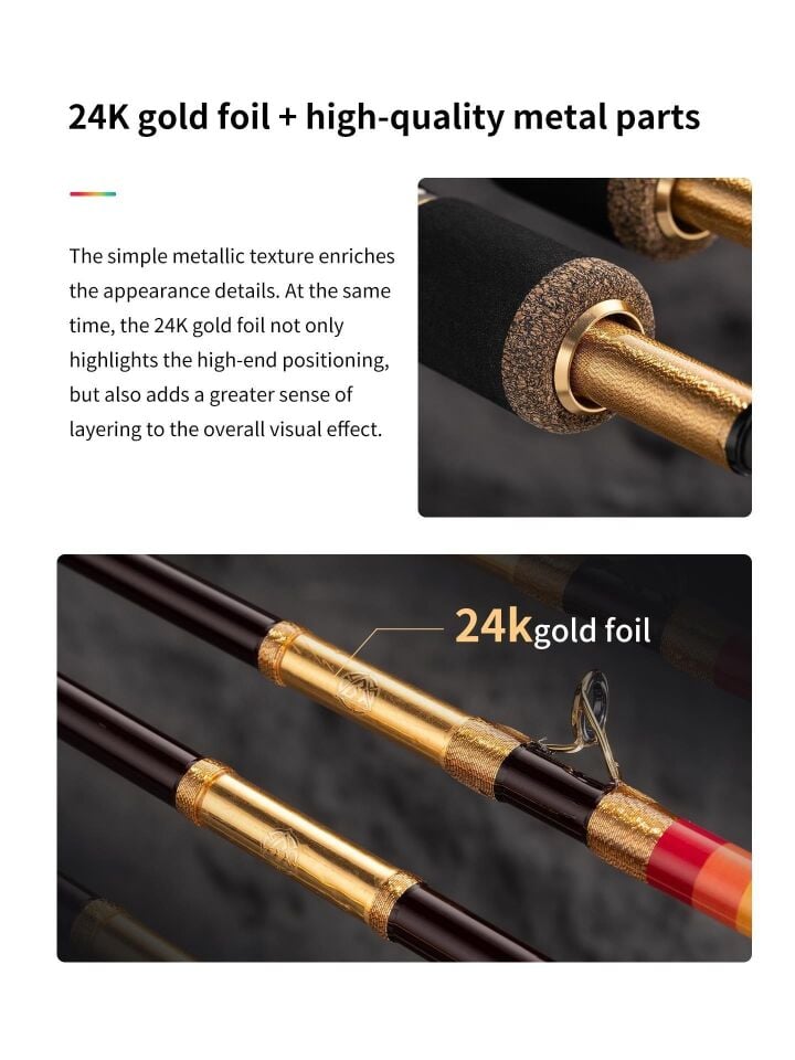 Ecooda GT-Fisher Rainbow 2 183cm 200-400gr Slow Jigging Kamışı