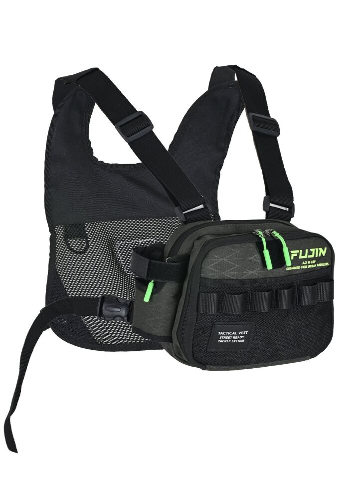 Fujin Tactical Vest Khaki Balıkçı Çantası
