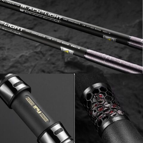 Ecooda GT-Fisher Black Light 185cm 100-300gr Slow Jigging Kamışı