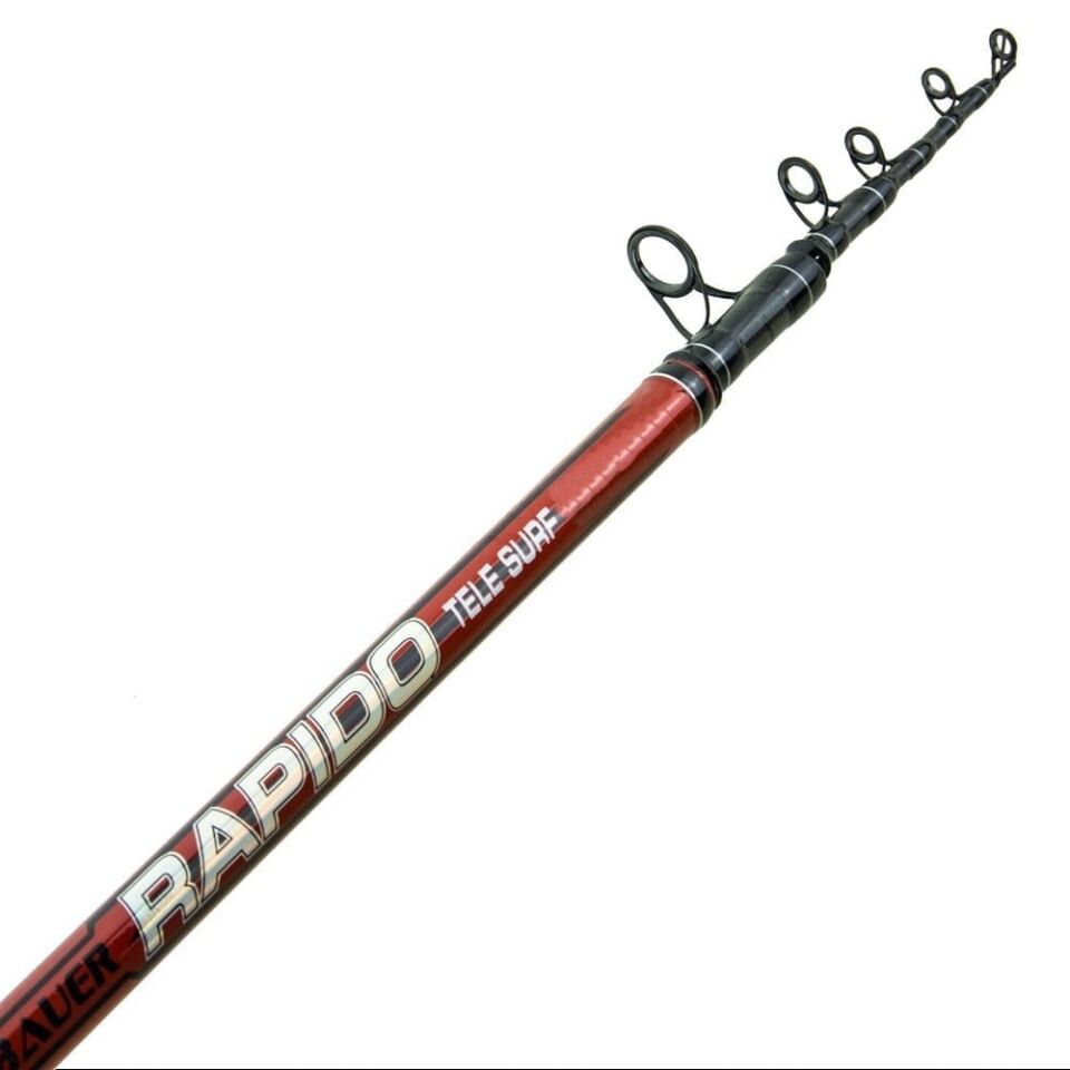 Bauer Rapido 390 Cm 100-200 Gr Teleskopik Surf Olta Kamışı