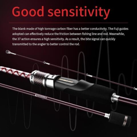 Ecooda Haiz Solid 188cm 100-200g Slow Jigging Kamışı