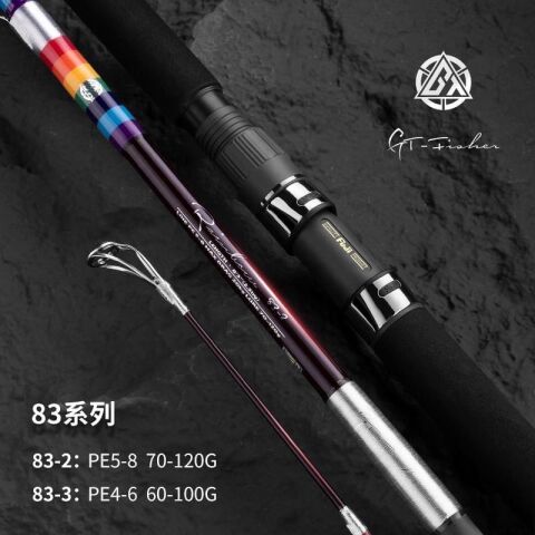 Ecooda GT-Fisher Rainbow 83 251cm 60-100g Popping Kamışı