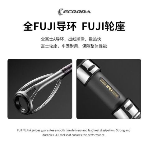 Ecooda Panda 300cm 40-120g Shore Jigging Popping Kamışı