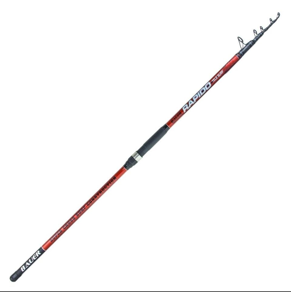 Bauer Rapido 420 Cm 100-200 Gr Teleskopik Surf Olta Kamışı