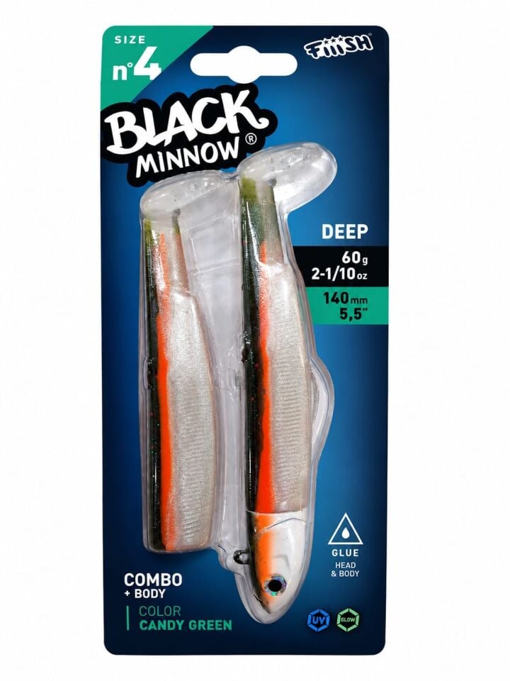 Fiiish BM140/4 BM787 Combo Off Shore 60gr Candy Green Silikon Yem