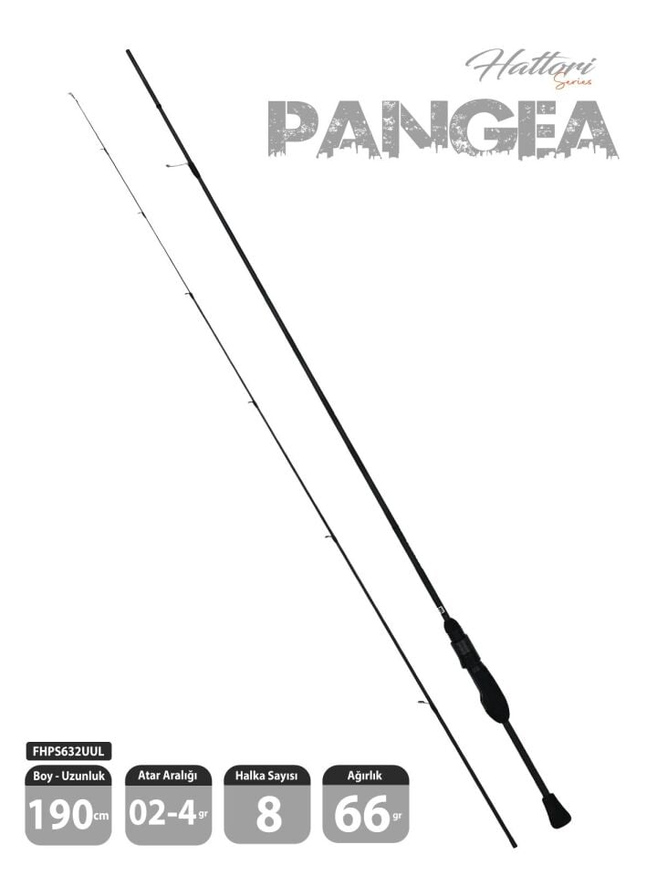 Fujin Hattori Pangea 190cm 02-4gr LRF Kamışı 632UUL