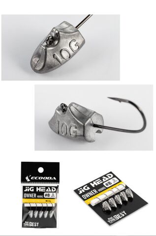 Ecooda Triangular Jighead Owner Hook
