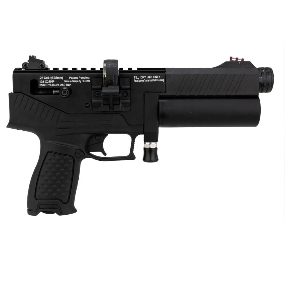Hatsan Velox 5.5 mm Siyah PCP Havalı Tabanca