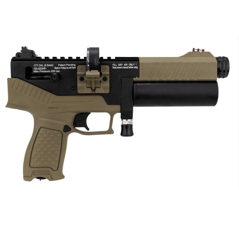 Hatsan Velox 5.5 mm FDE PCP Havalı Tabanca