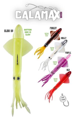 Fujin Calamax 140gr Combo Squid Silikon Yem
